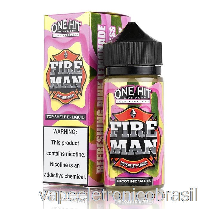 Vape Recarregável Fireman - One Hit Wonder - 100ml 6mg